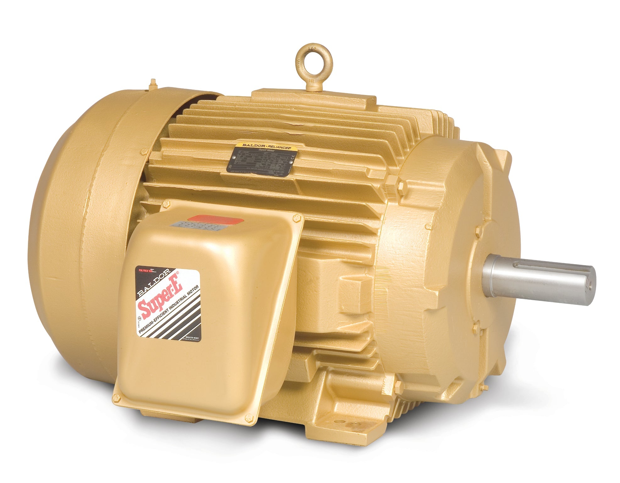 Baldor EM4111T-G - 25HP, 1180RPM, 3PH, 60HZ, 324T, 1072M, TEFC, F1 - Super-E motor with Baldor-Reliance shaft grounding brush