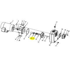AMT Pump Seal Kit BUNA Type 21 CRBN/Ceramic (1640-163-90)