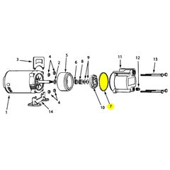 AMT Pump Repair Part O-Ring Viton (1532-000-00)