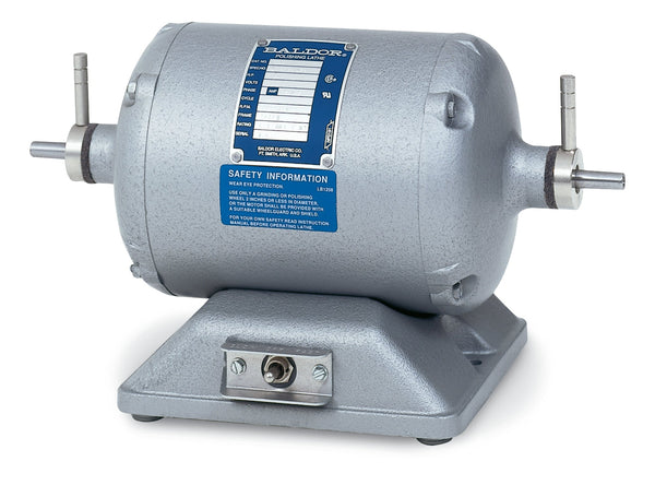 Baldor 340 - .25/.06HP, 3600/1800RPM, 1PH, 60HZ, 3424S - Polishing Lathes