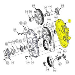 AMT Pumps Repair Part Output Gearbox Half (3370-090-01)