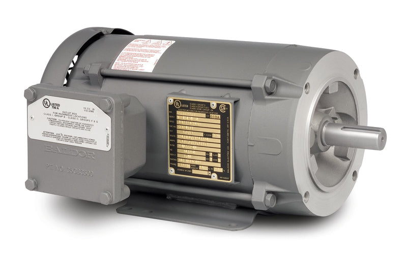 Baldor CEM7075T - 3HP, 3450RPM, 3PH, 60HZ, 145TC, 3532M, XPFC, F1 - Explosion Proof General Purpose Motors