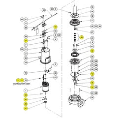 Barnes Pump Repair Kit 3 L-DS, 3SE-DS, 4SE-L & 4SEV-DS (130174)