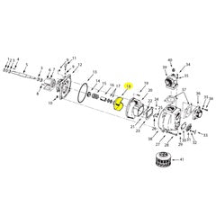 AMT Pump Repair Part Impeller GFXCI 13.1HP (3945-012-04)