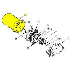 AMT Pump Repair Part 1/4HP 115V 1PH 60Hz Motor (1626-096-00)