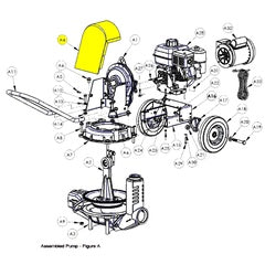 AMT Pumps Repair Part Guard-Blue Subgroup Kit (3370-102-92)