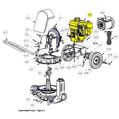 AMT Pump Repair Part HONDA GX120UT2QX2 (1630-007-00)