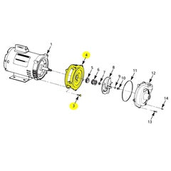 AMT Pump Repair Part Adapter XCI MBV to -09 (3690-035-00)