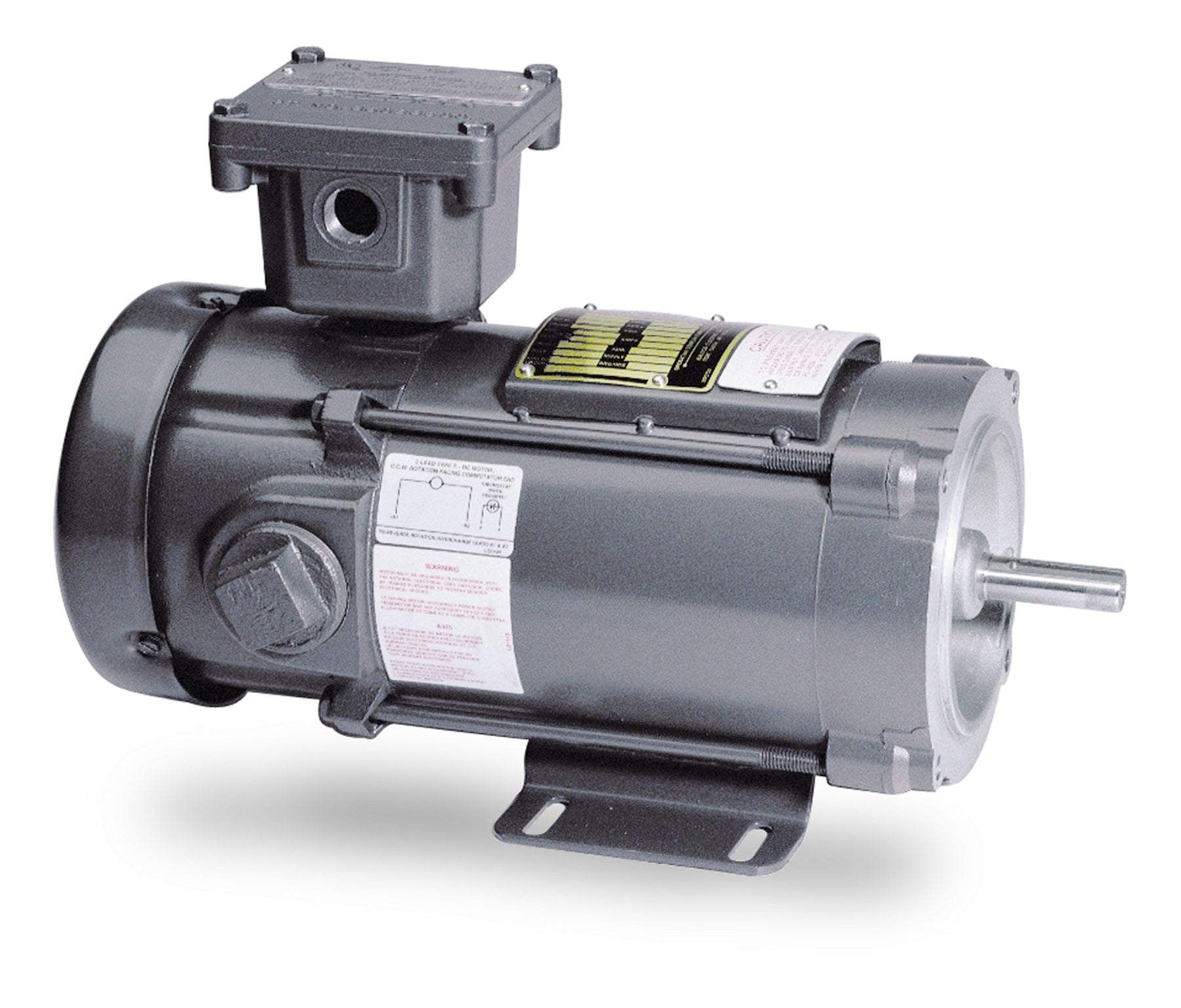 Baldor CDPX3416 - .33HP, 1750RPM, DC, 56C, X3420P, XPFC, F1 - General Purpose DC Motors