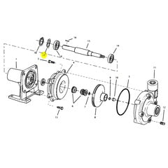 AMT Pump Repair Part WAVE WASHER 1.62 X 1.26 (1806-023-00)
