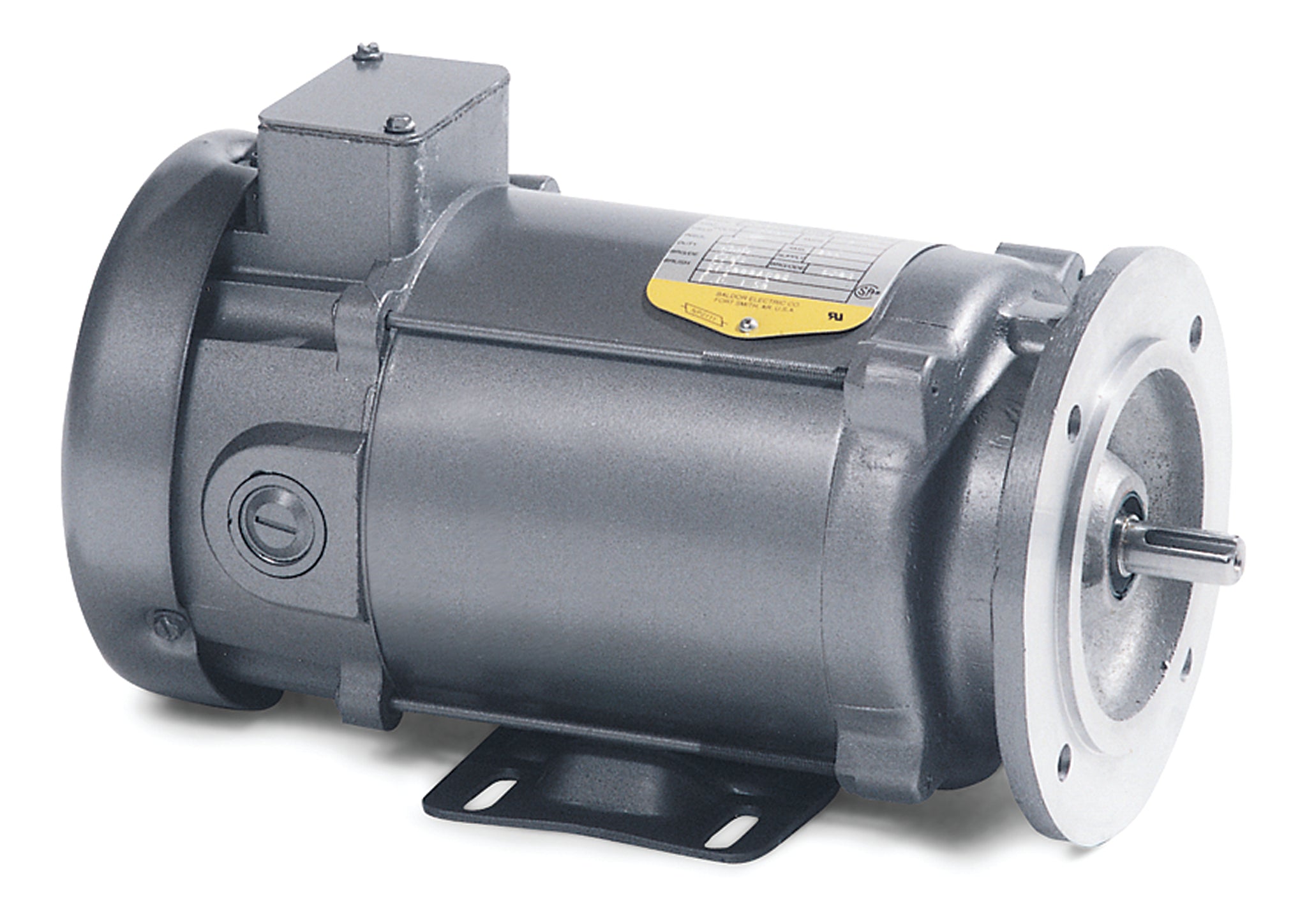 Baldor VP3455-14 - 075/1HP, 1750RPM, DC, D80C, 3435P, TEFC, F2 - General Purpose DC Motors