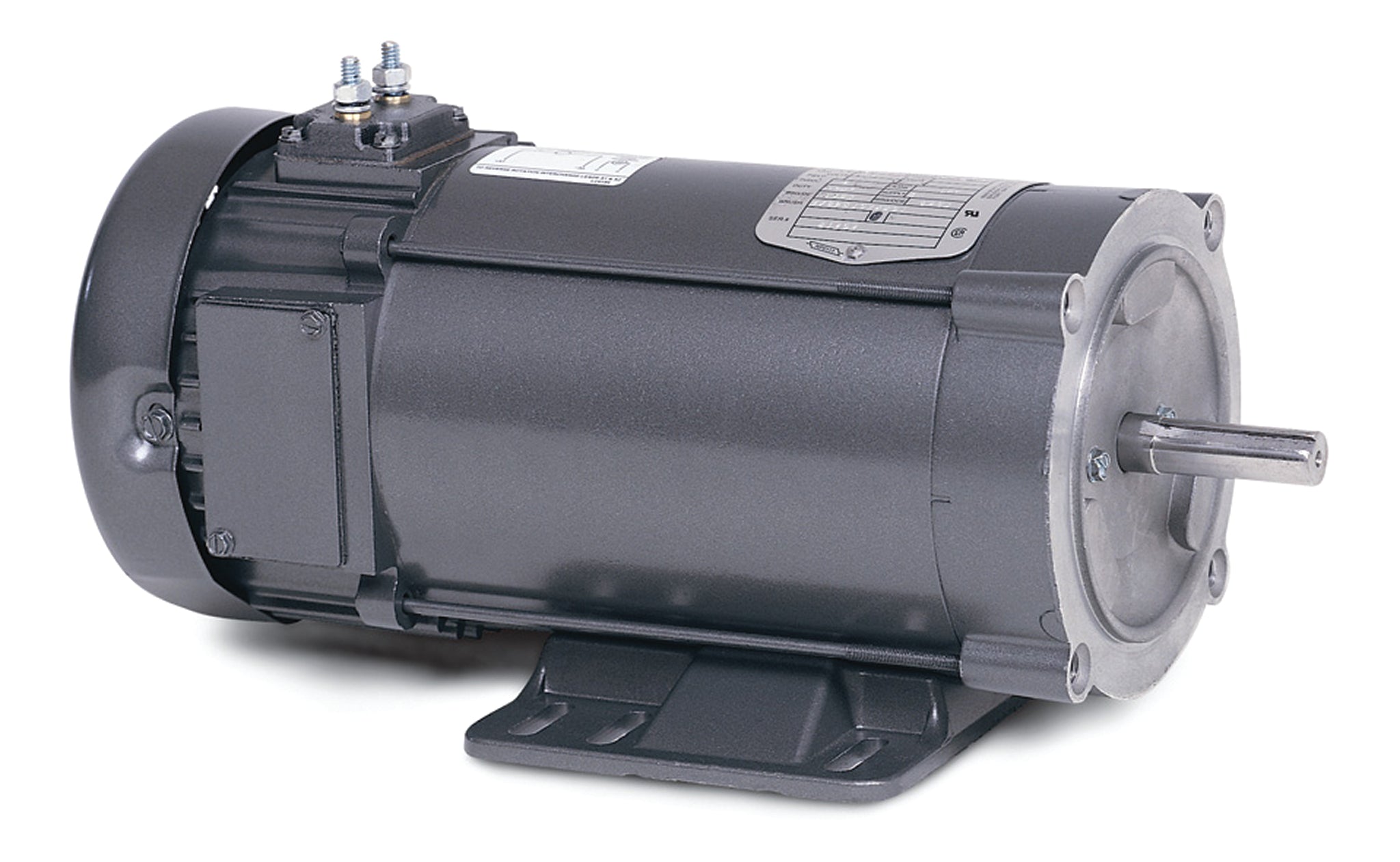 Baldor CDP3445-V12 - 1HP, 1800RPM, DC, 56C, 3435P, TEFC, 12v - General Purpose DC Motors