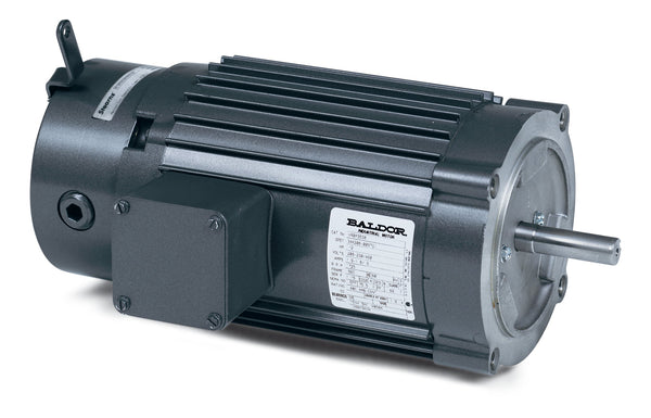 Baldor VRBM3546 - 1HP, 1700RPM, 3PH, 60HZ, 56C, 3436M, TENV, F1, B - High Cycle Brake Motors