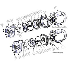 AMT Pumps O-Ring Kit Buna N (5020-300-90)