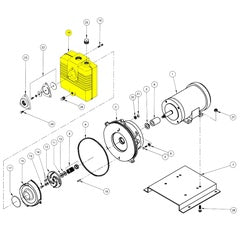Barnes Pump Repair Part 3" SPC, CI (019042)
