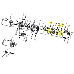 AMT Pump Repair Part BUNA Gasket/O-Ring Subgroup Kit (4780-300-94)