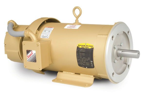 Baldor CEBM3611T-D - 3HP, 1760RPM, 3PH, 60HZ, 182TC, 3628M, TEFC, F3 - General Unit Handling Motors