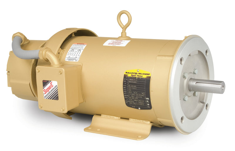 Baldor CEBM3611T-D - 3HP, 1760RPM, 3PH, 60HZ, 182TC, 3628M, TEFC, F3 - General Unit Handling Motors