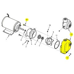 AMT Pump Repair Part Casing XB 3/4X3/4 (4850-001-97)