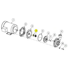 AMT Pump Repair Part Seal Subgrp Viton JC Type 21 (1640-162-98)