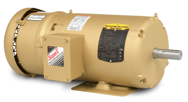 Baldor EBM3554T - 1.5HP, 1770RPM, 3PH, 60HZ, 145T, 3524M, TEFC, F - Short-Series Brake Motors