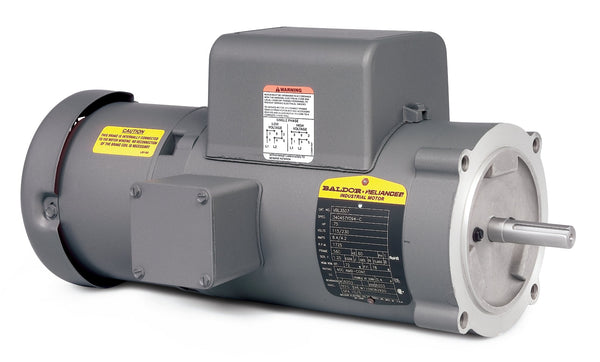 Baldor VBL3507 - .75HP, 1725RPM, 1PH, 60HZ, 56C, BRAKE, 3428LC - Short-Series Brake Motors
