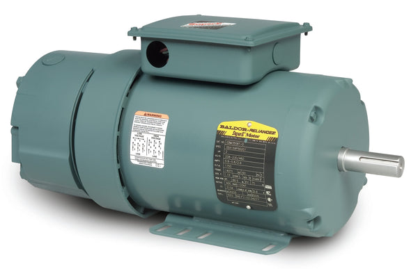 Baldor EBM3558T-D - 2HP, 1760RPM, 3PH, 60HZ, 145TY, 3528M, TEFC, F3 - D-Series Brake Motors