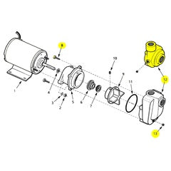 AMT Pump Repair Part Casing XB 3/4X3/4 (4860-001-97)