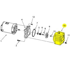 AMT Pump Repair Part 289 Casing Mach 2 Step 1-1/4 Inch (1558-000-03)