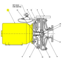 AMT Pump Repair Part 30HP 3PH 230/460V (1627-373-00)