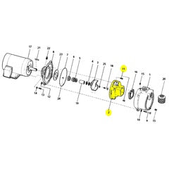 AMT Pump Repair Part Volute XCI Subgroup/Kit (393A-150-95)