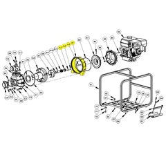 AMT Pump Repair Part Bracket XA Eng Drvn Subgrp Kit (3S9X-030-96)