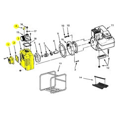 AMT Pump Repair Kit 3" XCI Casing GF Kit with Viton Flapper Valve (3270-002-95)