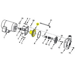 AMT Pump Repair Part Casing Cover XSS MBV TO -01 (4240-023-00)