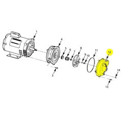 AMT Pump Repair Part Casing XCI 1 1/4 X 1 (3690-002-09)