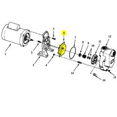 AMT Pump Repair Part Casing Cover XSS MBV TO -01 (4294-020-00)
