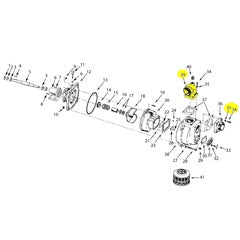 AMT Pump Repair Part Discharge Manifold 4" MNPT Subgroup Kit (3993-080-95)