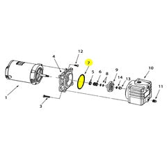 AMT Pump Repair Part O-Ring Viton (1532-000-00)