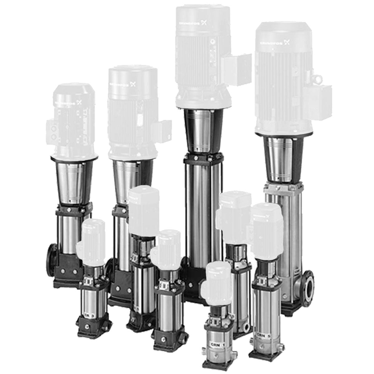 Grundfos 92795280 Vertical Multistage Pump End Only