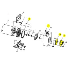 AMT Pump Repair Kit Casing Kit XCI with Viton Flapper Valve (2820-001-V5)