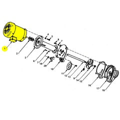 AMT Pump Repair Part 3HP 3PH 230/460V (1627-331-00)