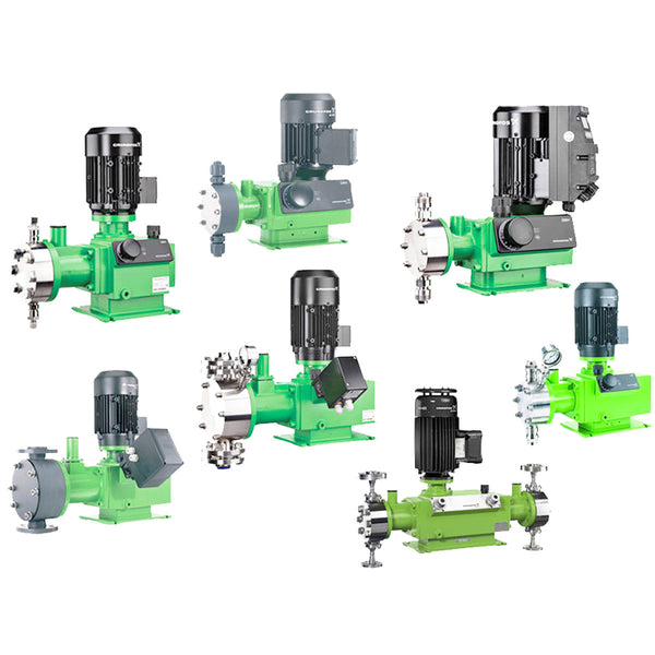 Grundfos Pumps 95723595 DMH Series Hydraulically Driven Diaphragm Dosing Pump Without Motor
