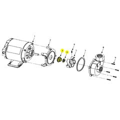 AMT Pump Repair Part Model 3201-96 Seal Subgrp Buna JC Type 11A (1640-161-93)