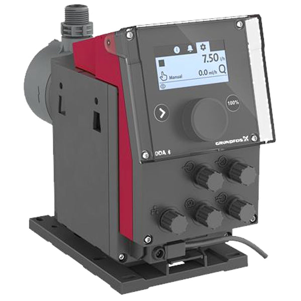Grundfos 97722737 Smart Digital S DDA Series Stepper Motor-Driven Diaphragm Dosing Pump