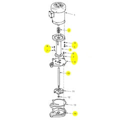 AMT Pump Repair Part 6-3/8 Column/Volute Cover (4430-020-95)