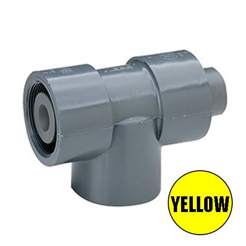 AquaMatic 544S-4 – 1.50 Socket Weld Ejector Yellow - Fluid Ejectors