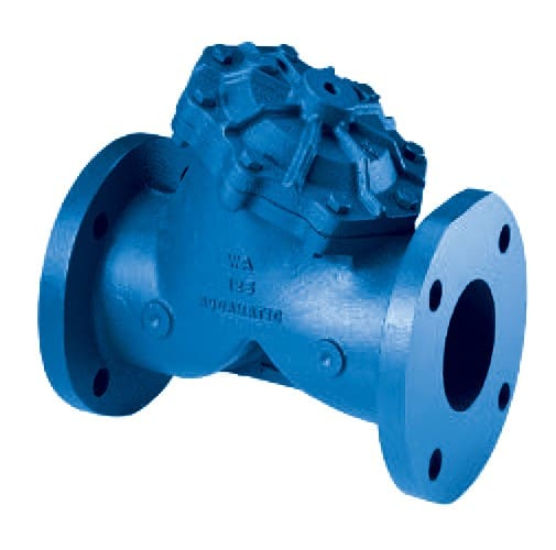 AquaMatic V42J-3D30-00000 – 3″ – Flanged – Normally Closed – Blue - V42 Metal Diaphragm Valves