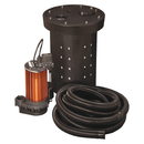 Liberty CSP-237, 1/3 HP, 115 Volt, Crawl Space Sump Pump Kit w/ Basin & Hose Kit