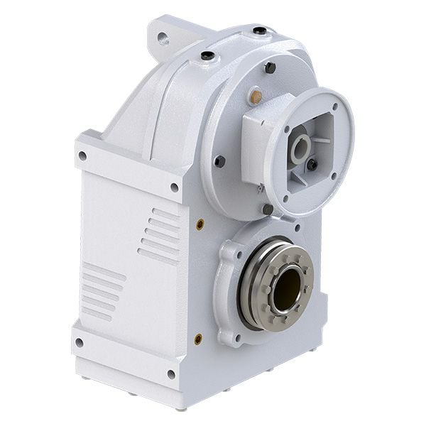 FHN Series Parallel Shaft Helical Gear Reducer with Power Lock-Box Size 97-45:1 Ratio-182/4TC