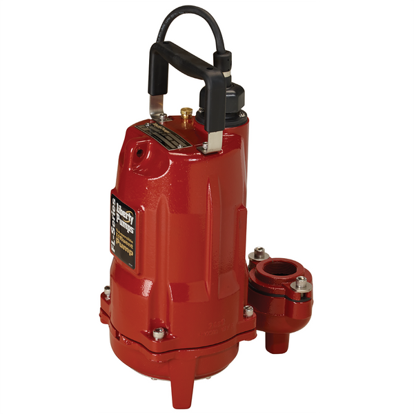 Liberty FL64M-3, Submersible Effluent Pump, 6/10 HP, 440-480 Volts, 3 Phase, 2" NPT Discharge With 1-1/2" NPT Flange, 98 GPM Maximum, 65 ft Maximum Head, Manual, 35 ft Cord